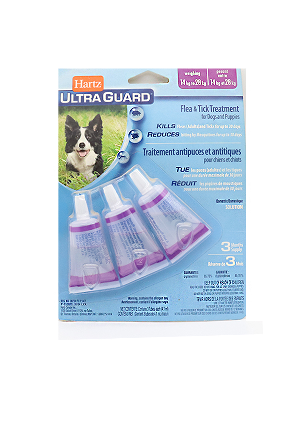 Hartz Ultra Guard  Flea & Tick Treatment For Dogs and Puppies From 14kg to 28 Kg