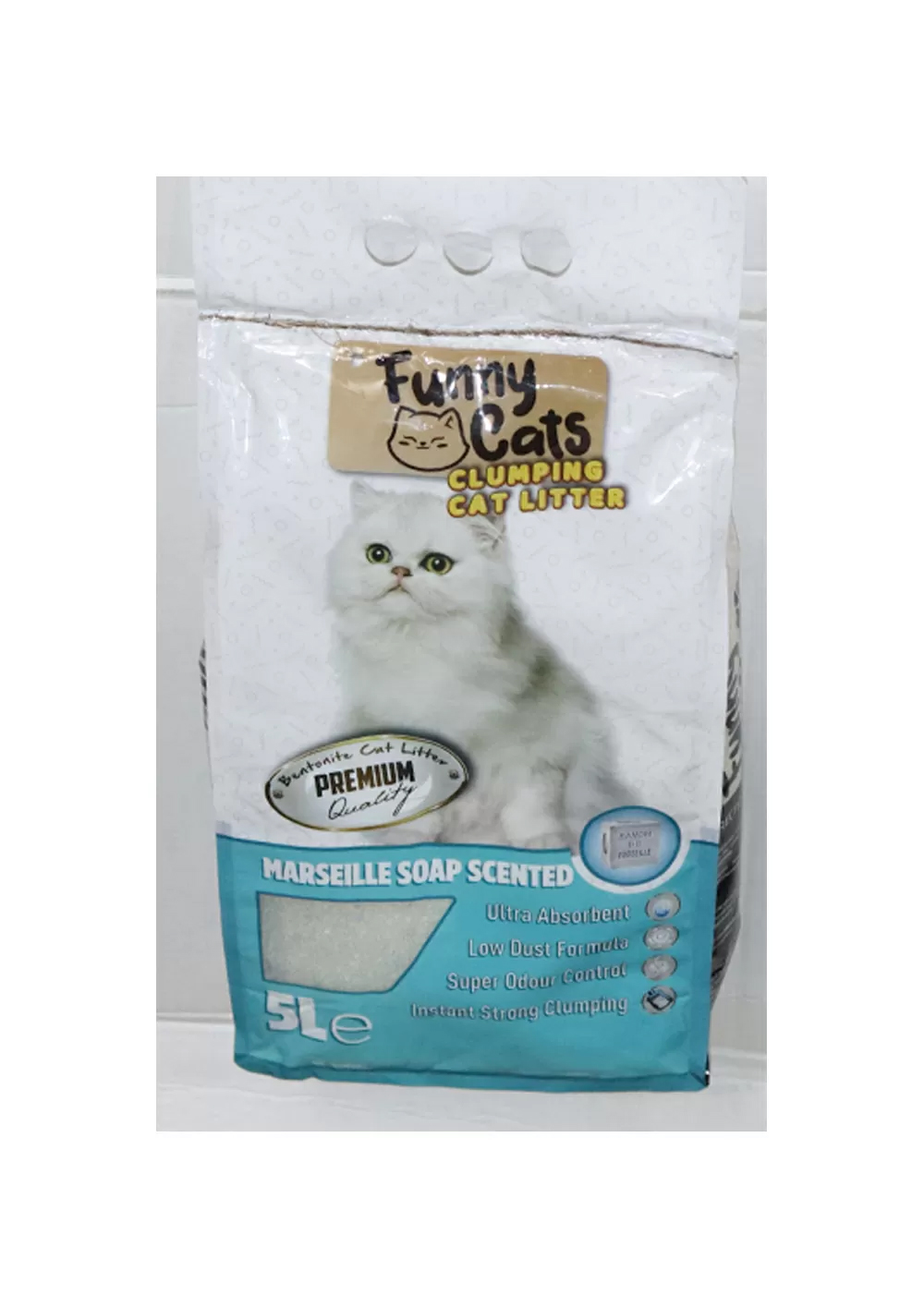 FUNNY CATS Litter marselia Soap 5 liter