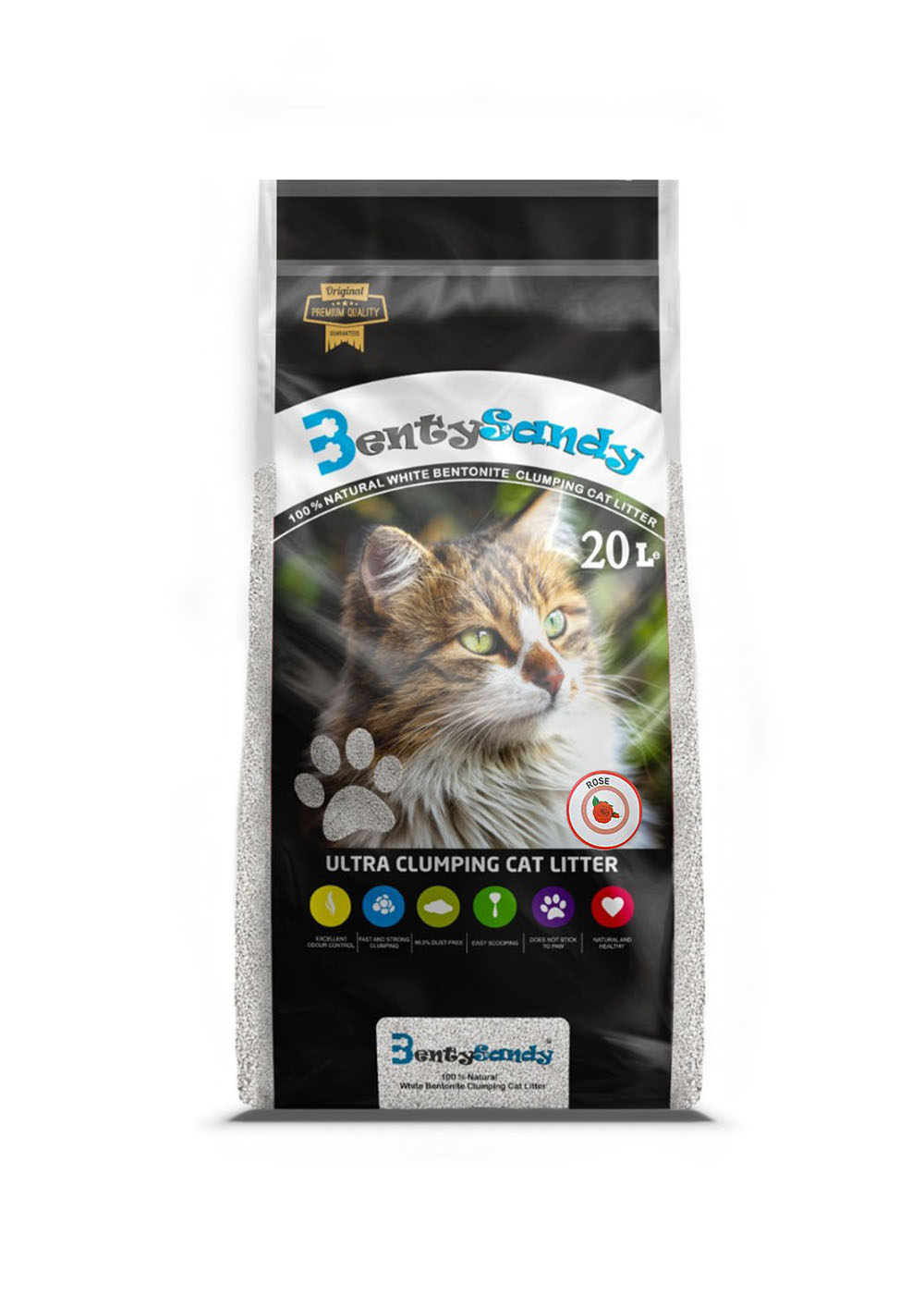 Bentysandy Litter with Rose 20 Liter