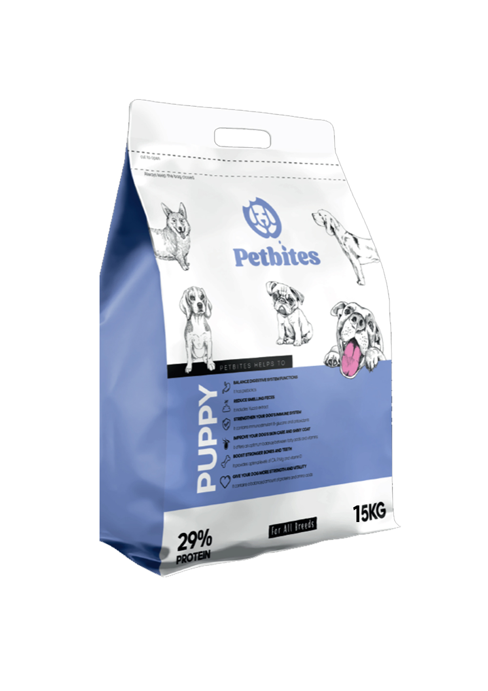 PET BITES PUPPY 15 kg