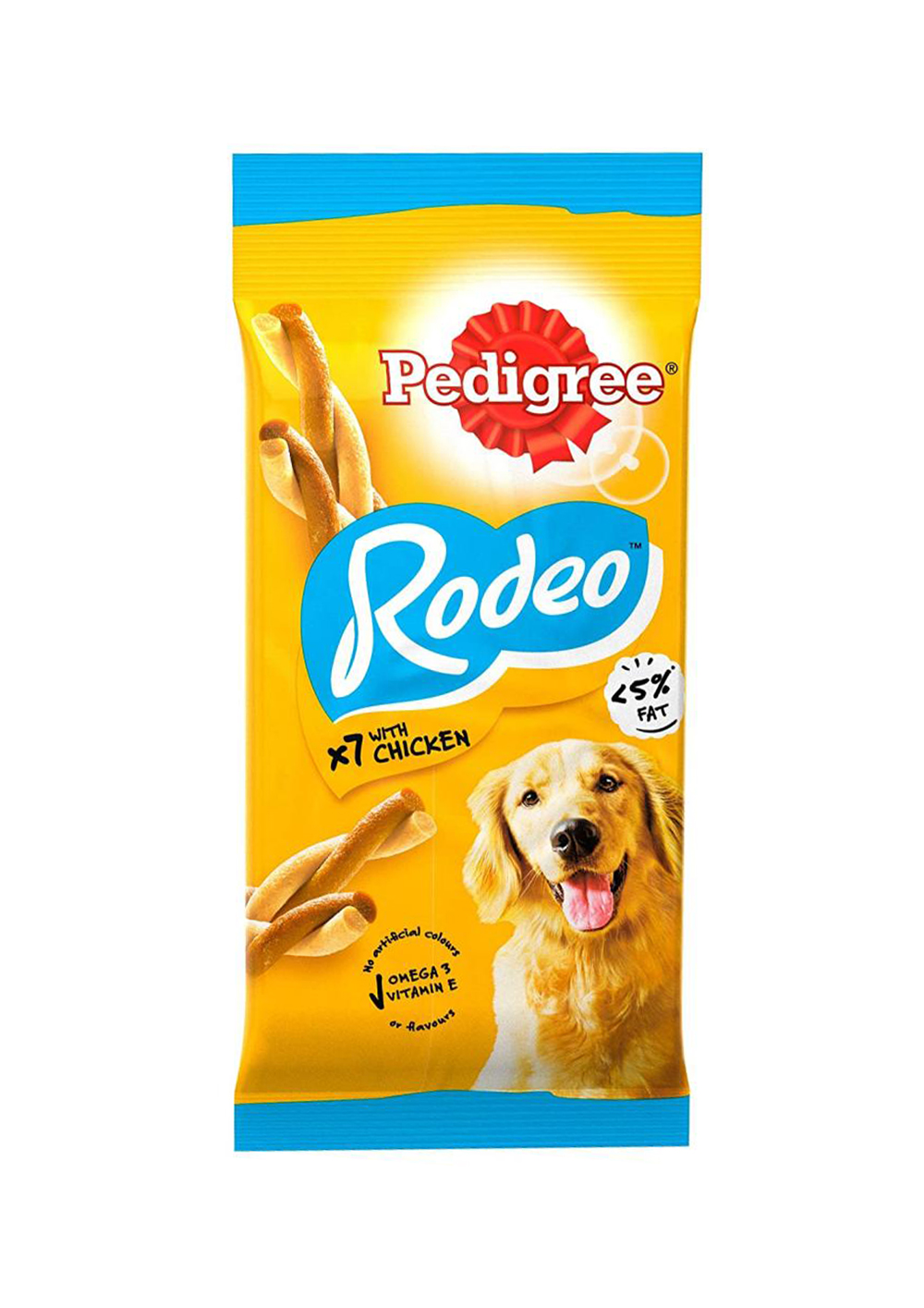 Pedigree Rodeo Dog Treats with Chicken 123 g