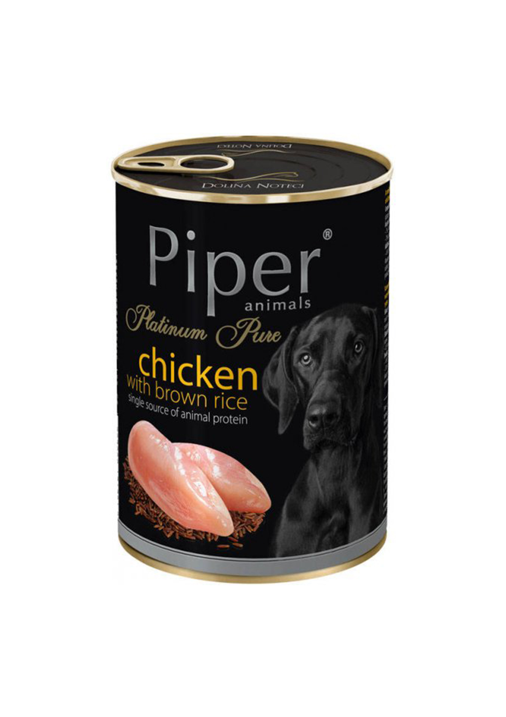 Piper Animals Platinum Pure with chicken and brown rice 400 gm