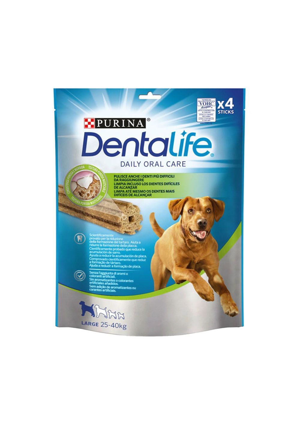 Purina Dentalife Snack for Daily Oral Care in Large Dogs from 25 to 40 Kg