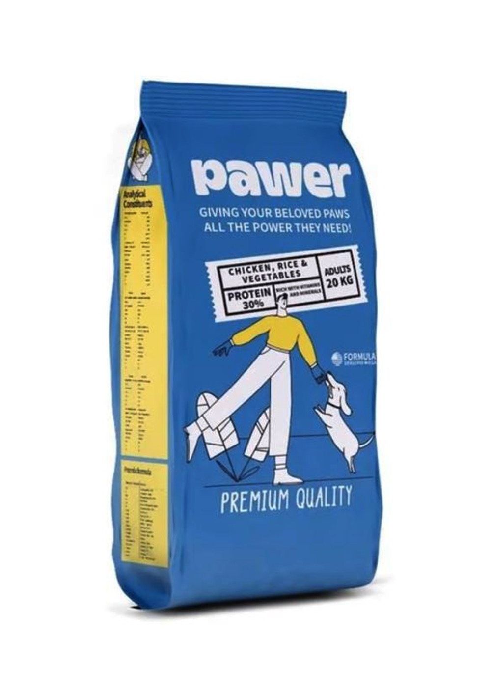 Pawer Dry Food For Adults 20kg