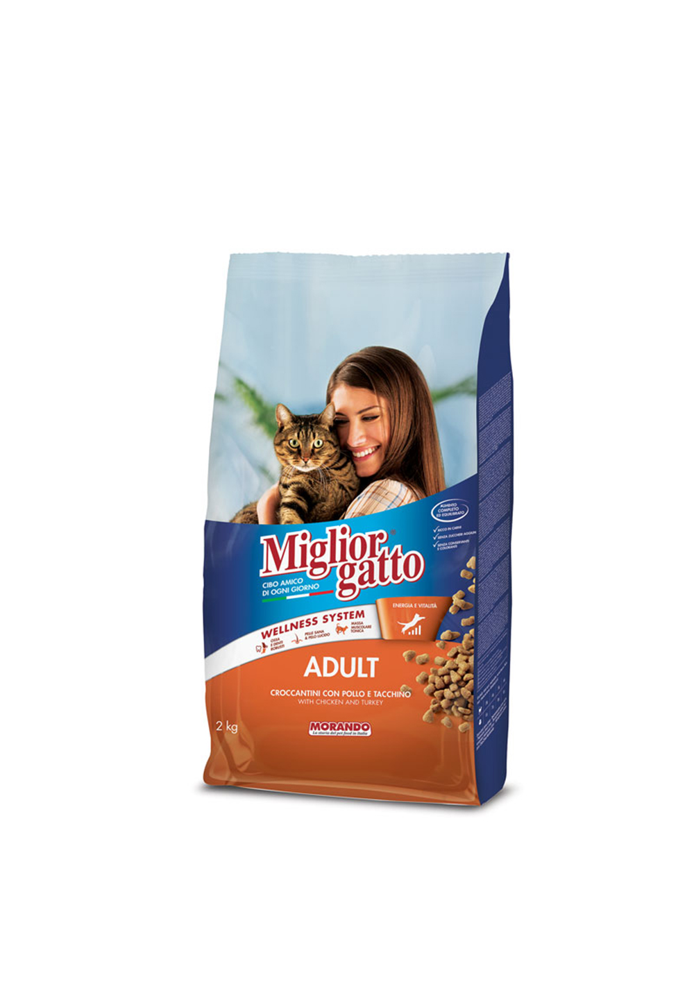 Miglior gatto for Adult With Chicken & Turkey 2kg