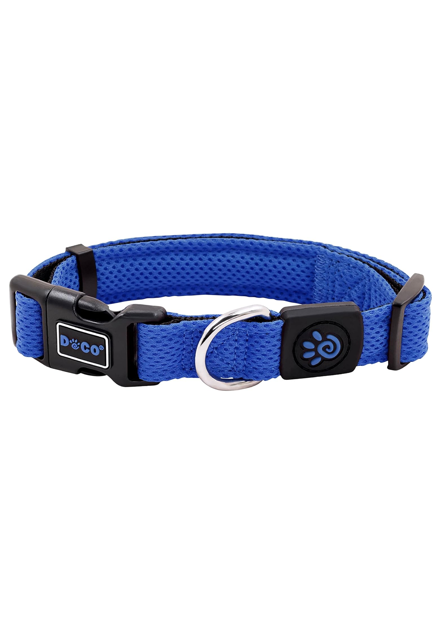 Doco Puffy Mesh Collar DCA102 Color Blue Size S