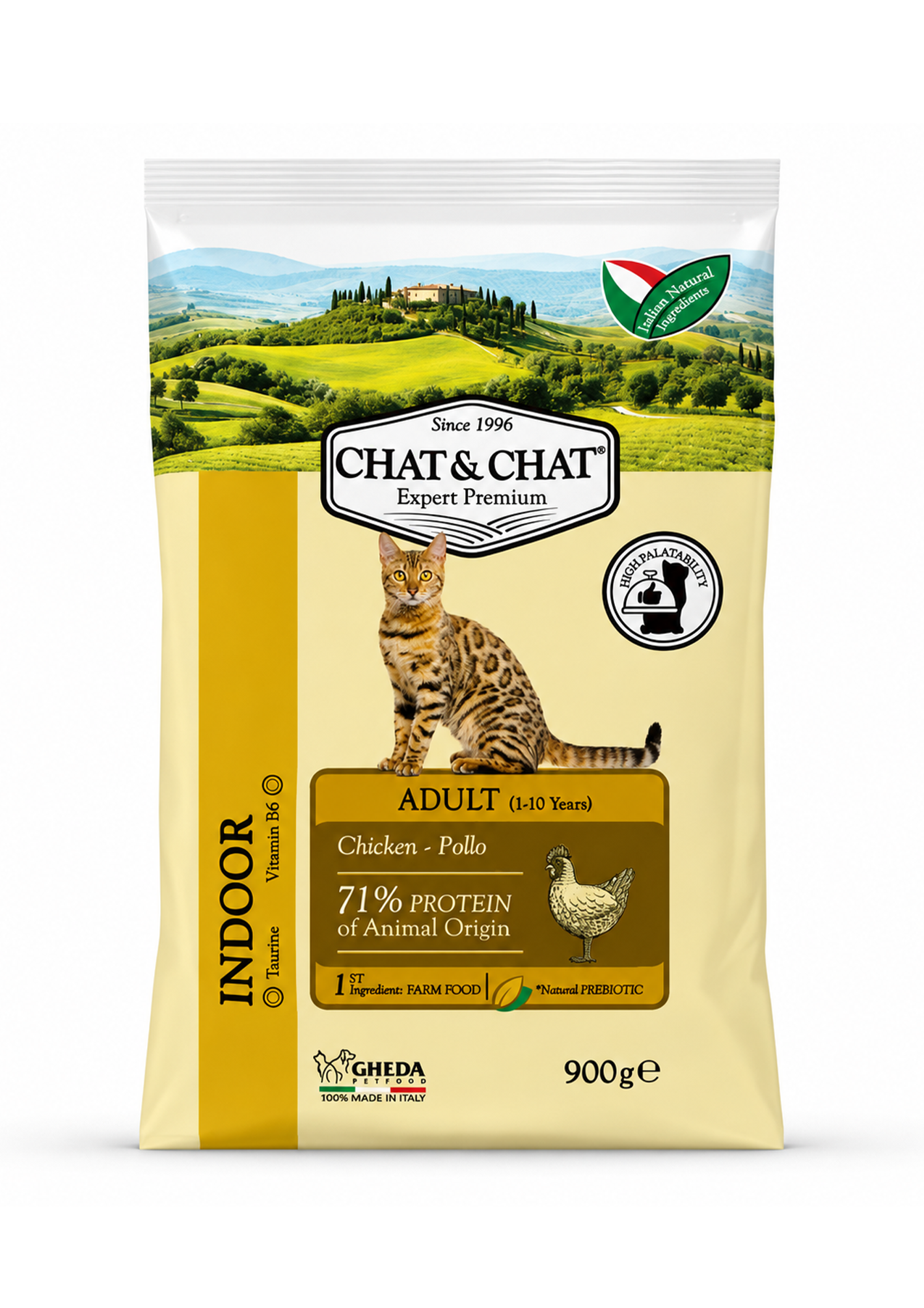 99 Expert Chat & Chat Adult Cat Food With Chicken 900G - Image 1