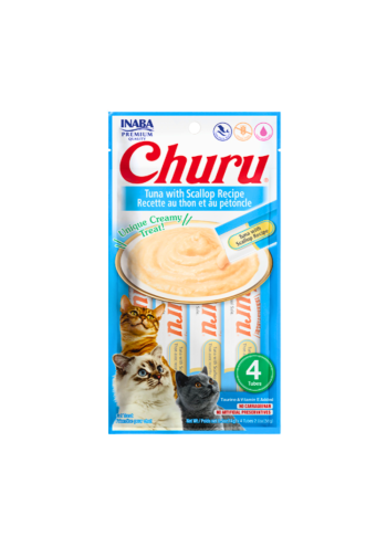 INABA Churu Tuna with Scallop Recipe x4 pcs