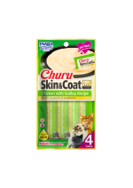 INABA  Churu Skin & Coat Chicken with Scallop Recipe x4pcs