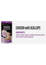 ⁦CATSOME Creamy Cat Stick Chicken With Scallops 75g (5 sticks/pack)⁩ - الصورة ⁦2⁩