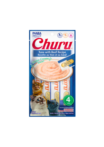 INABA Churu Tuna with Beef Recipe x4pcs