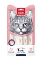 Wanpy Creamy Lickable Cat Treats – Tuna & Shrimp (14g x 5pc)