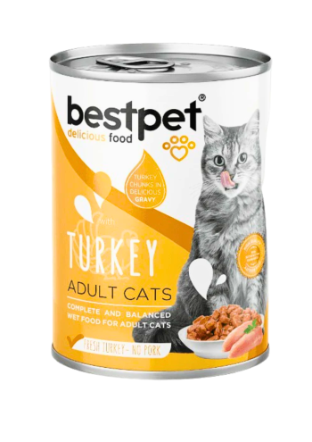 BestPet Cat Wet Food Turkey 400g
