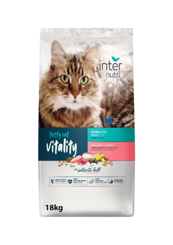 Internutri Tasty Cat Chicken & Rice18kg