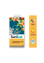 SaniCat Ultra Clumping Litter Essential Oils Orange Floral 10KG