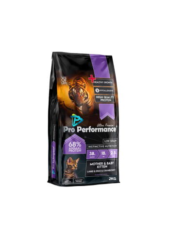 Pro Performance Mother & Baby Kitten (lamb-rice-cranberry) 2KG