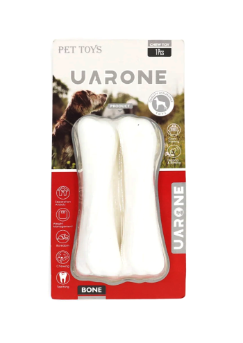 Uarone Dental Dog Chew Bone 2 Pieces