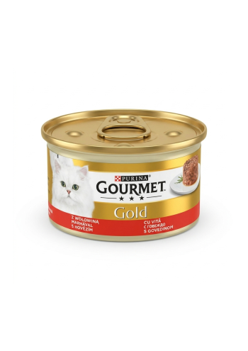 Purina Gourmet Gold with Beef 85g