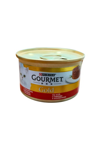 Purina Gourmet Gold with Beef 85g