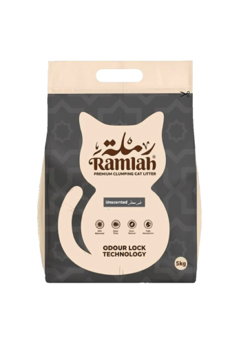 RAMLAH Premium Cat Litter Unscented 5 Kg