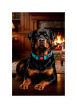 Nunbell Pet Collar L-XL 2.5*(40-65) CM - Image 2