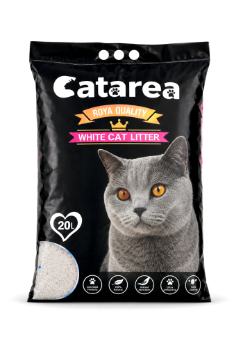 Catarea White Cat Litter Orange Scent 20L