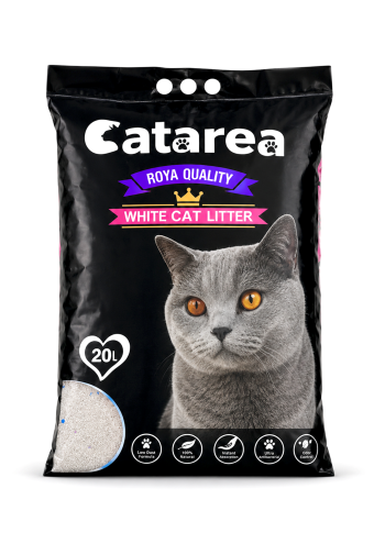 Catarea White Cat Litter Ocean Scent 20L