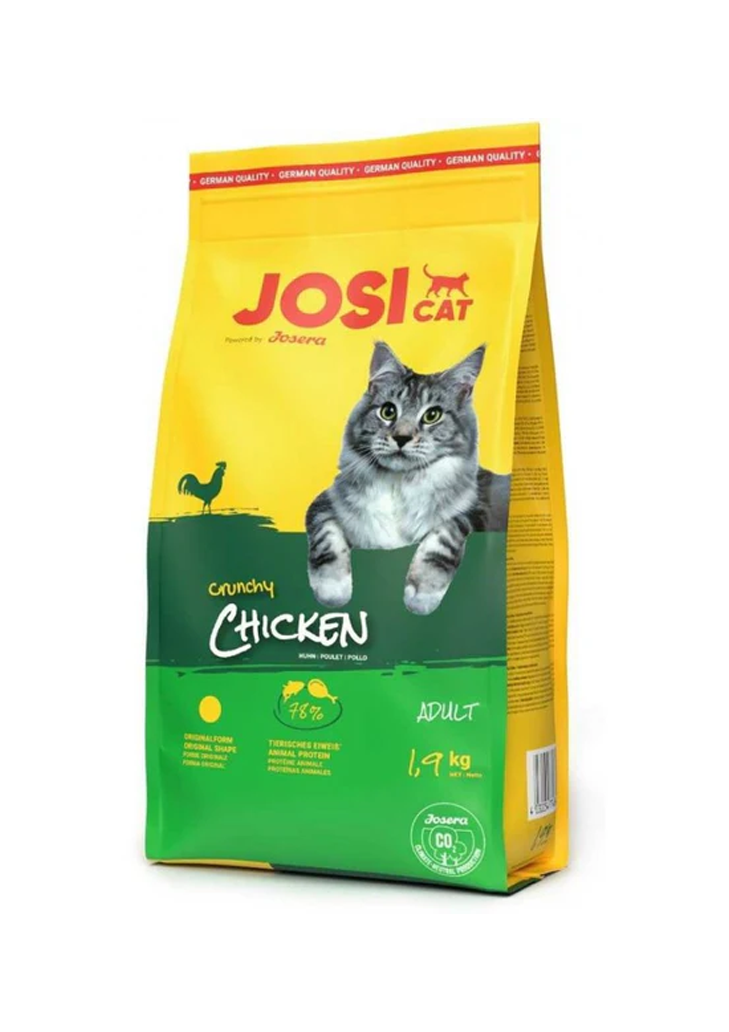 50 Josi Cat Dry Food Adult Crunchy Chicken 1.9kg - Image 1