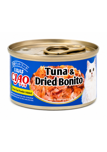 Inaba CIAO Tuna And Dried Bonito Wet Cat Food