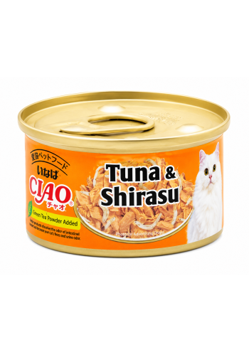 Inaba CIAO Tuna And Shirasu Wet Cat Food