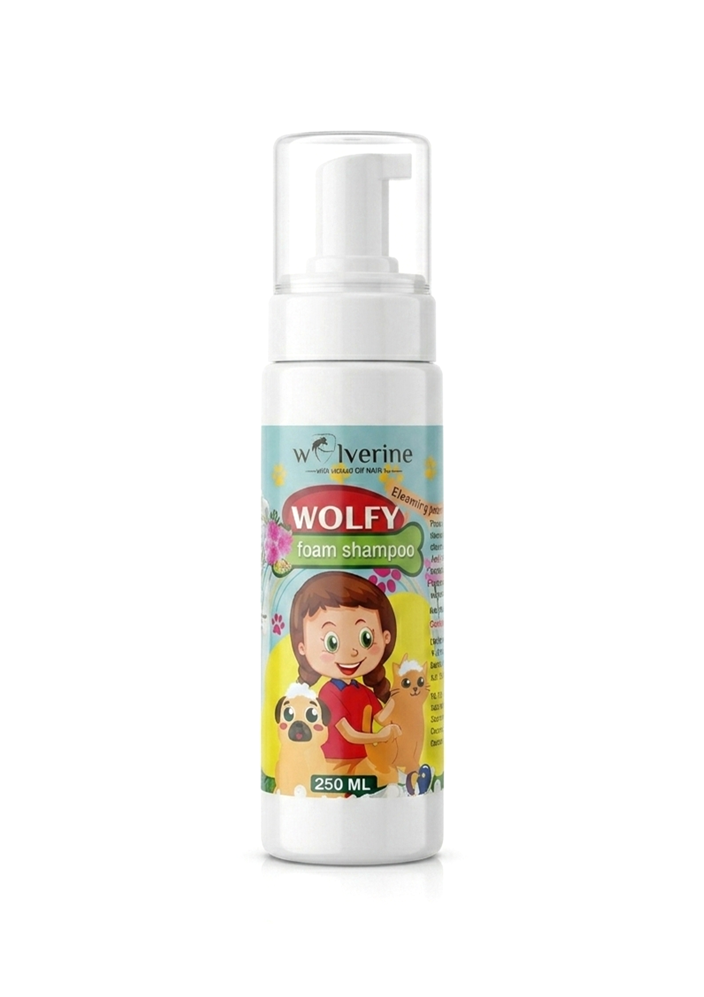 fo1 Wolverine Wolfy Foam Shampoo with Eternity 250ml - Image 1