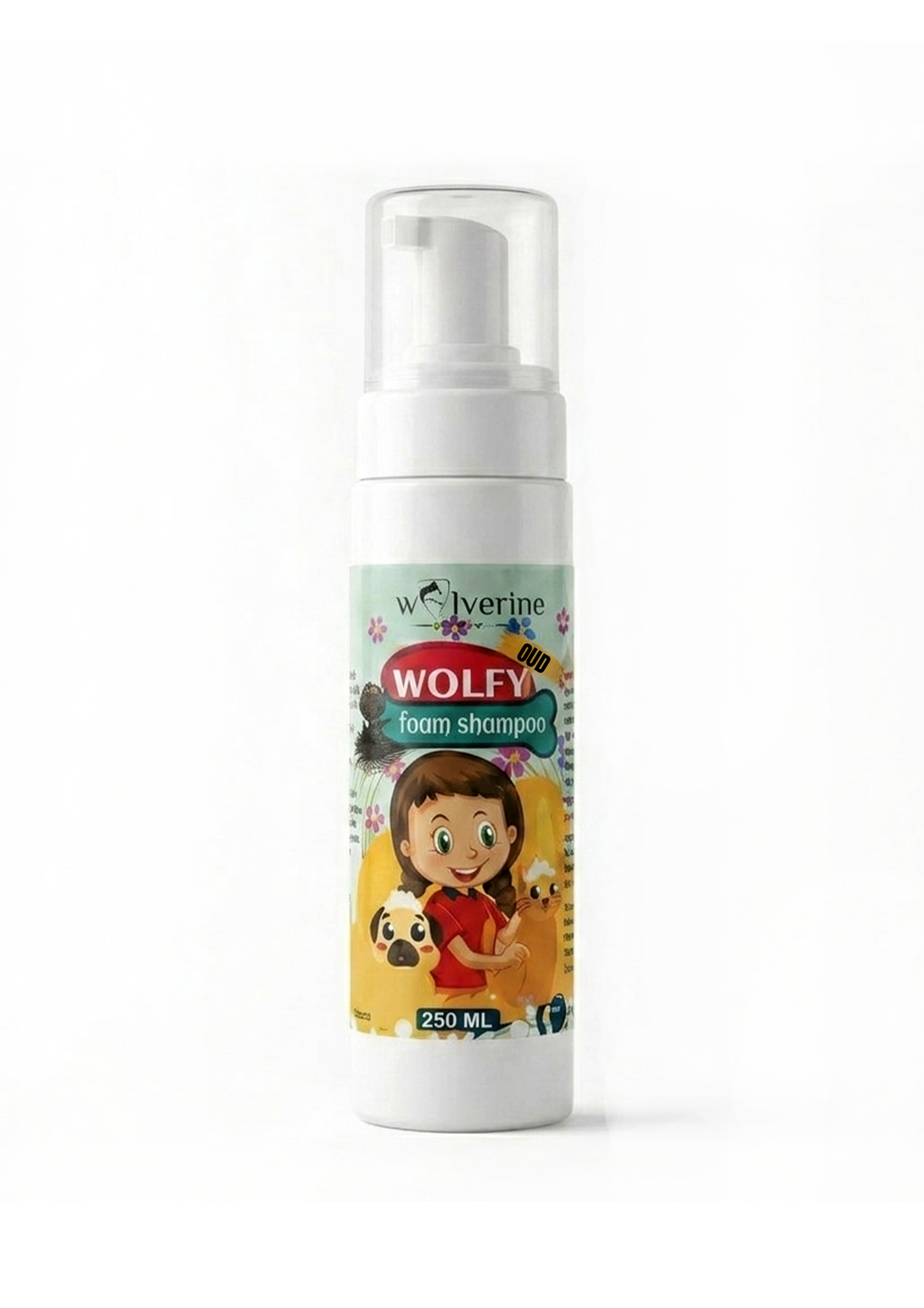 fo2 Wolverine Wolfy Foam Shampoo with OUD 250ml - Image 1