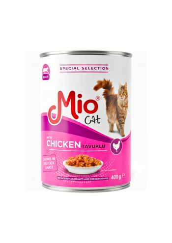 MIO Cat Adult Chicken Chunks in Delicate Sauce 400g