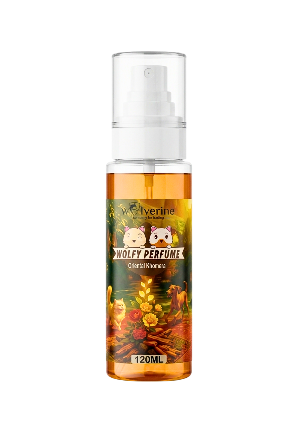 templet (11) Wolverine Wolfy Perfume ORIENTAL KHOMERA 120ML - Image 1