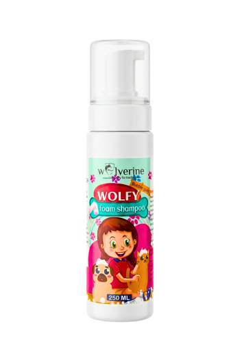 Wolverine Wolfy Foam Shampoo Bubble Gum 250ML