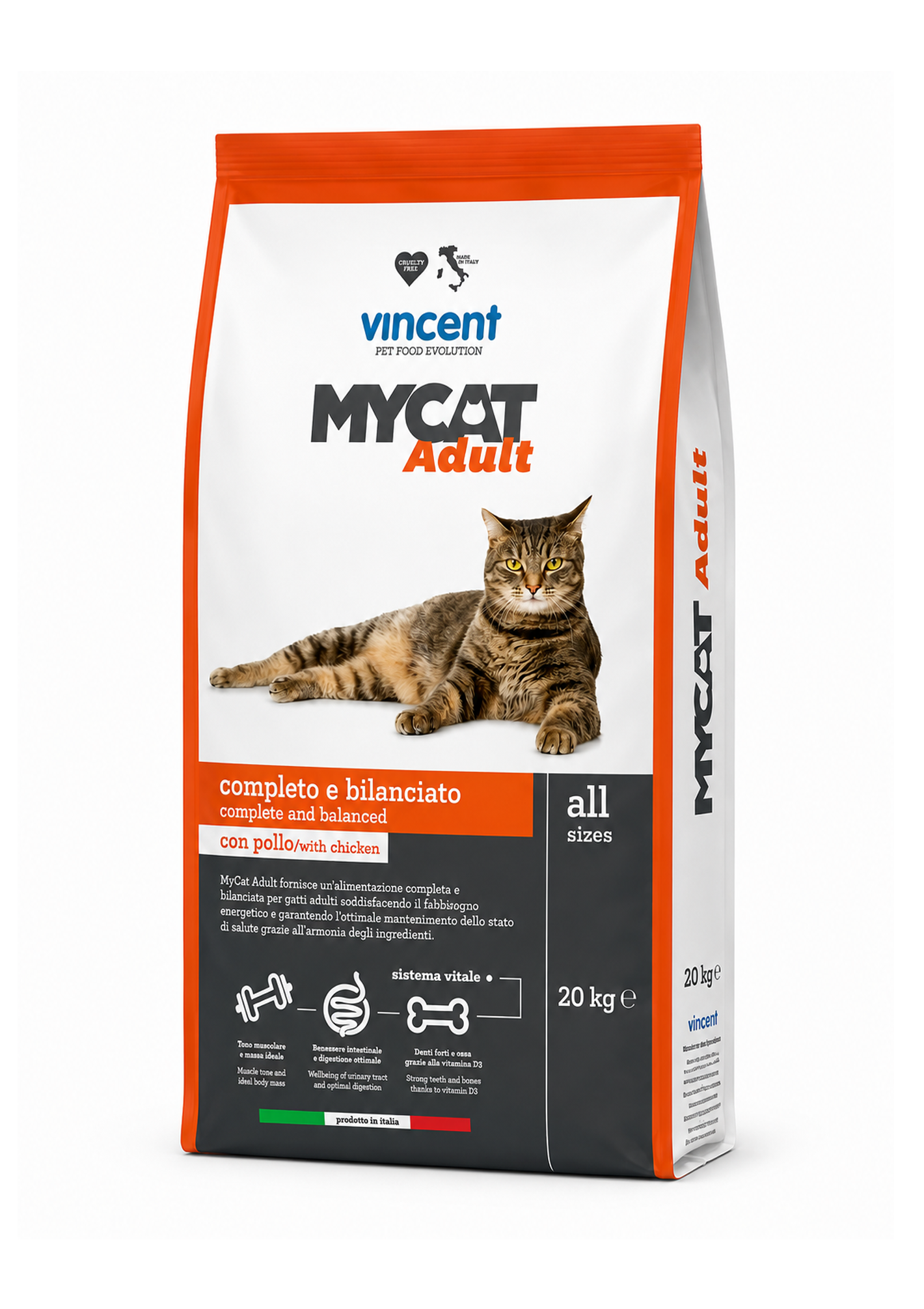 vincent20 Vincent MyCat Adult With Chicken 20Kg - Image 1