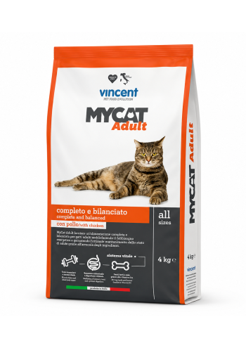 Vincent MyCat Adult With Chicken 4 Kg