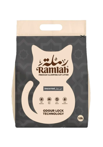 RAMLAH Premium Cat Litter Unscented 10 Kg