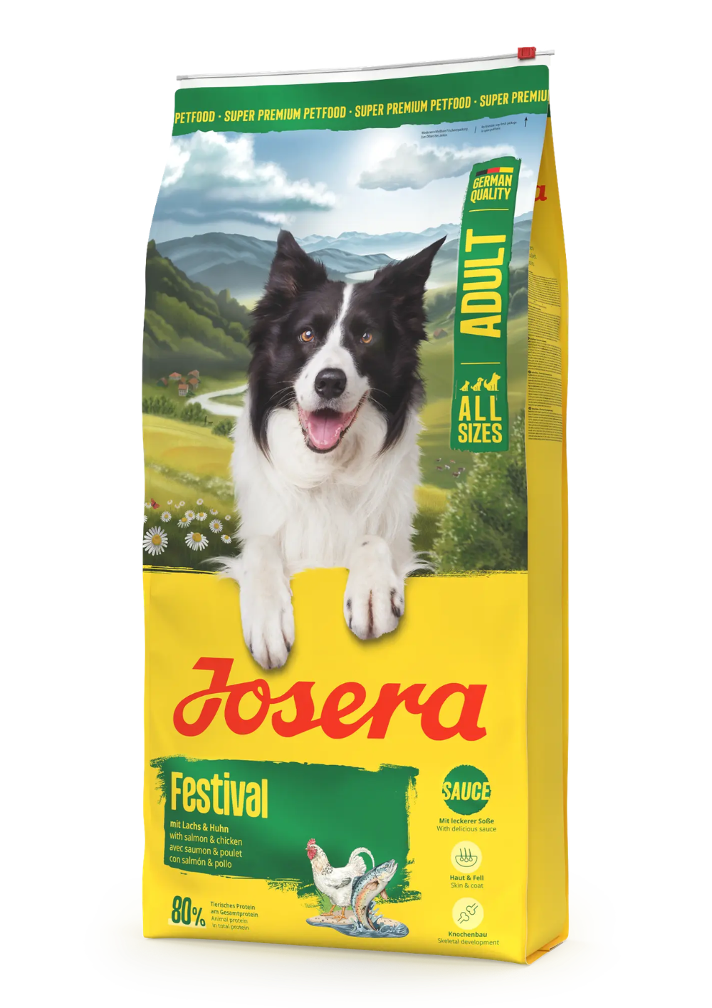 templet (2) Josera Festival Adult Dogs With Salmon & Chicken 12.5KG - Image 1