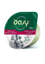 Oasy More Love Tuna with Chicken Beef And Spinach in Natural Gravy 70g
