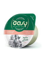 Oasy More Love Tuna with Salmon in Natural Gravy  70g
