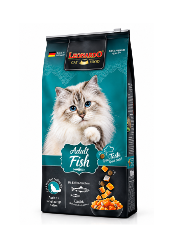 Leonardo Adult Fish Dry Cat Food 15kg