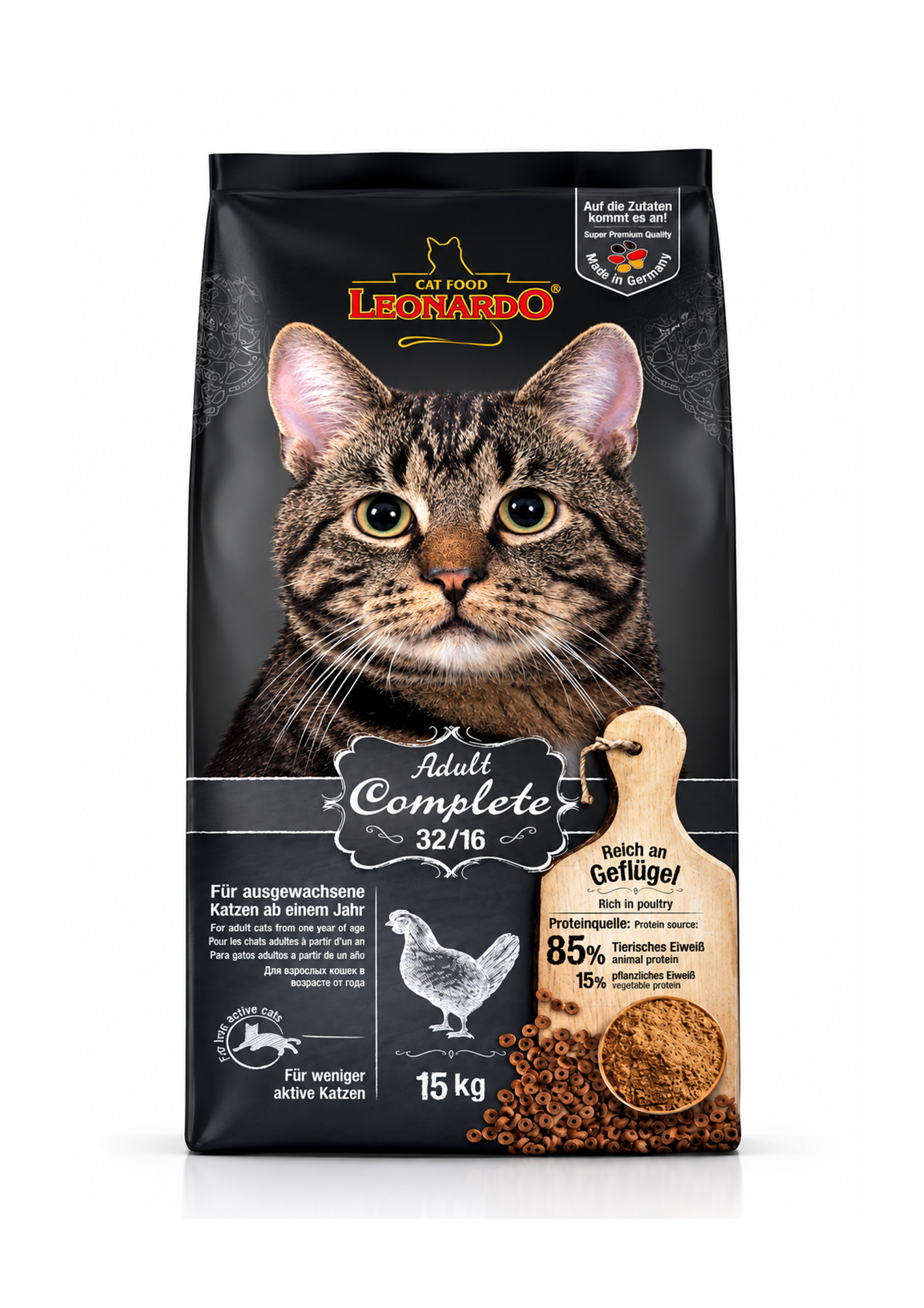 leonardo-15 Leonardo Adult Complete Dry Cat Food 15 kg - Image 1